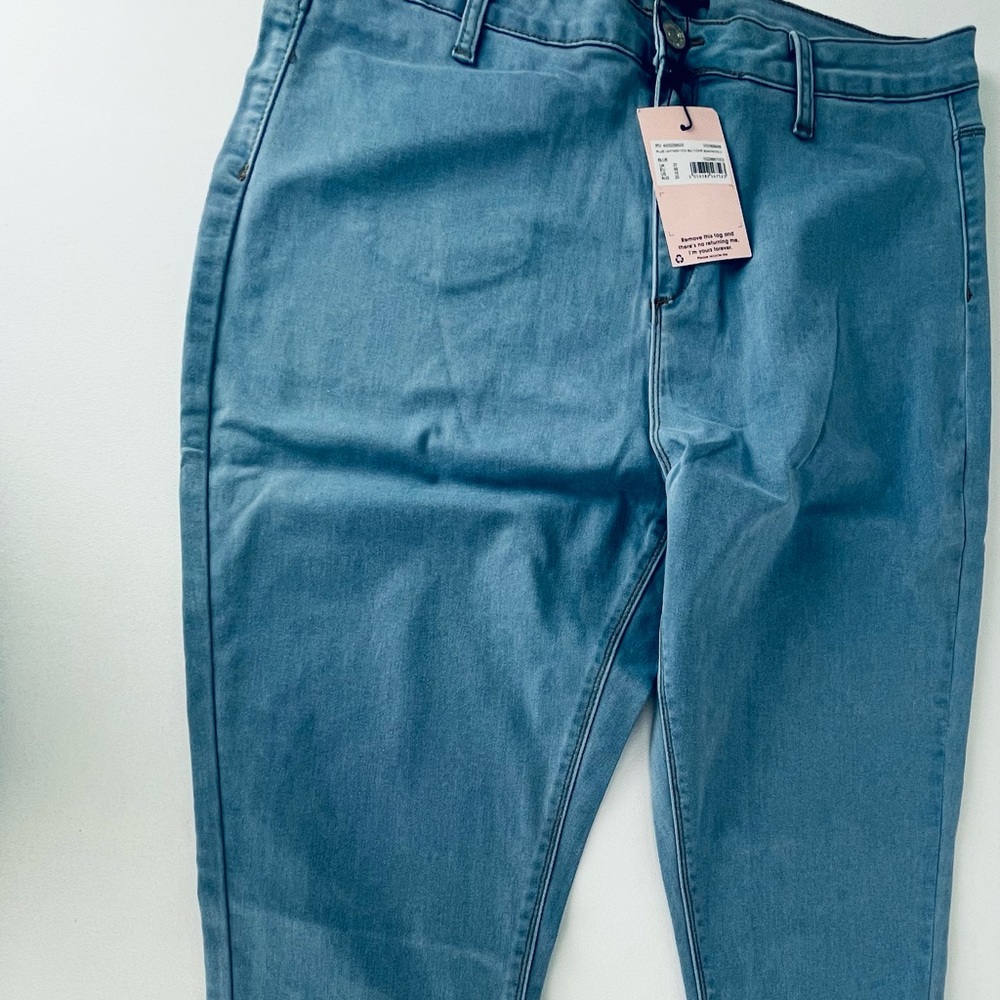 PLUS LGHTWSH VICE BELTLOOP JEAN RCYCLD blue